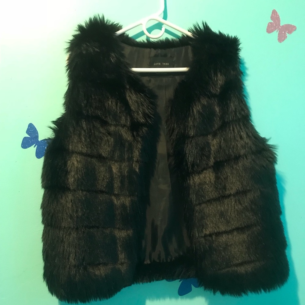 Faux Fur Vest
